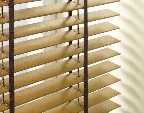 Wooden Blinds | Made To Measure Wooden Slats | Newblinds.co.uk