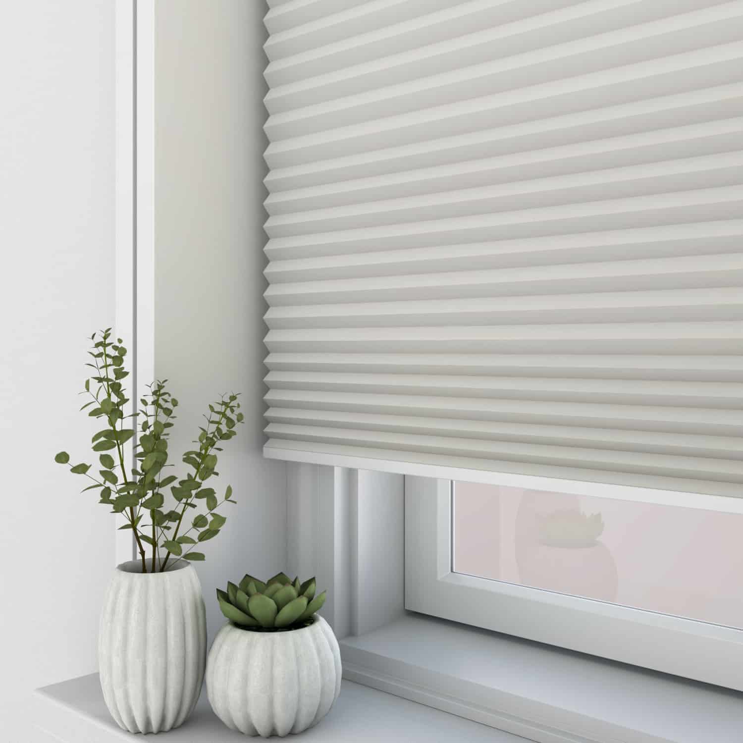 show original title Details about   Pleated Folding Blind Made to Measure ☆ Femi ☆ Profile Black ► plissees Blinds Blinds New! 