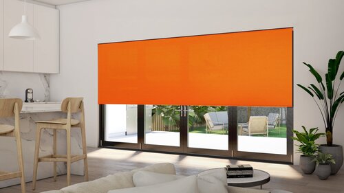 Extra Wide Electric Roller Blinds Extra Wide Electric Roller Blinds