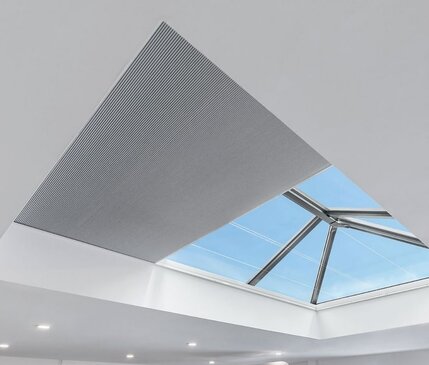 Electric Pleated Skylight Blinds