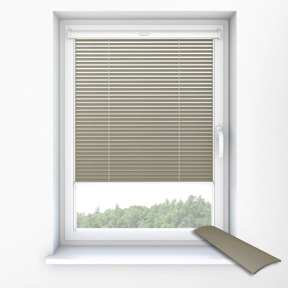 0244 Mid Grey INTU Venetian Blinds | Newblinds.co.uk