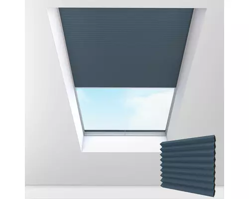 Electric Pleated Skylight Blinds HALO MARINE 25MM