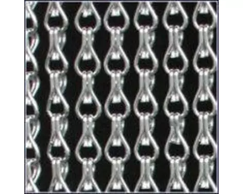Silver Chain Link Screen