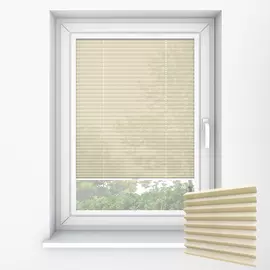 VOILE PLT 20 CREAM Perfect Fit Pleated Blinds