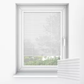 VOILE PLT 20 WHITE Perfect Fit Pleated Blinds