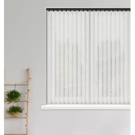 VOILE  89 WHITE Electric Vertical Blinds