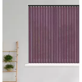 VOILE  89 GRAPE Electric Vertical Blinds