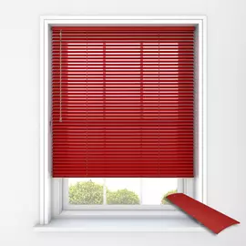 0570 Fire Engine Red Venetian Blinds