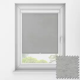 SILENE GREY  2m Perfect Fit Roller Blinds
