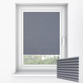 Duoshade Mosaic Grey Perfect Fit Honeycomb Blinds, Perfect Fit Pleated Blinds