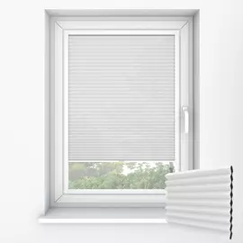 Duoshade Mosaic White Perfect Fit Honeycomb Blinds, Perfect Fit Pleated Blinds