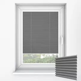 Reflex Urban Grey Perfect Fit Pleated Blinds