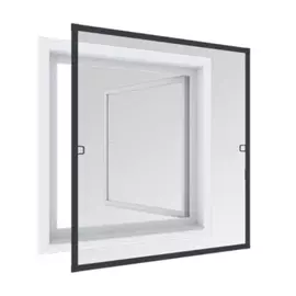 Framed Window Flyscreen 140x150cm, Anthracite (Plus)