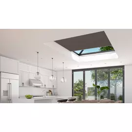 Electric Pleated Skylight Blinds HALO IRON 25MM