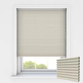 HALO IVORY 25MM Pleated Blinds, Honeycomb Blinds