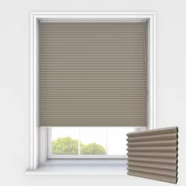 HALO PRALINE 25MM Pleated Blinds, Honeycomb Blinds