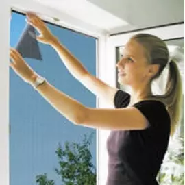 Velcro Mesh Window Fly Screen - 130x150cm (Va