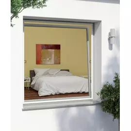 Framed Window Flyscreen 140x150cm, White (Plu