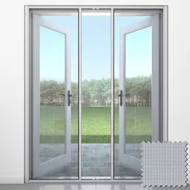 Roller Fly Screen - Double Door